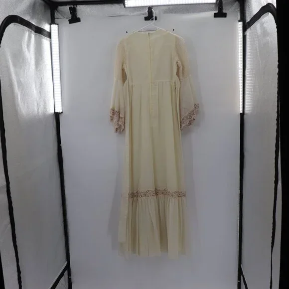 Vintage 1970s Hippie Boho Style Dress - Picture 7 of 11
